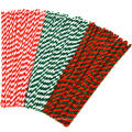 Red Striped Chenille Stems Christmas Pipe Cleaners for DIY Art Crafts Decorations